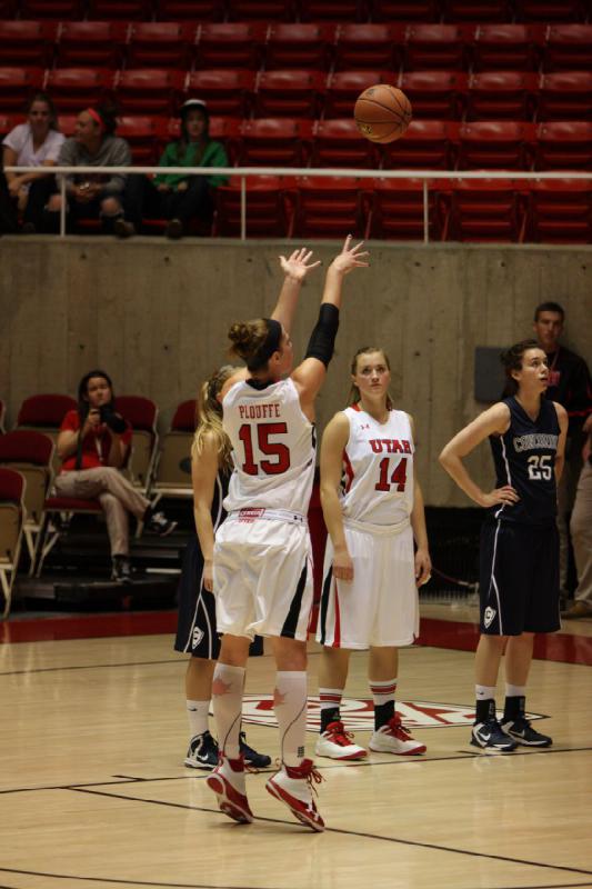 2012-11-01 19:10:40 ** Basketball, Concordia, Michelle Plouffe, Paige Crozon, Utah Utes, Women's Basketball ** 