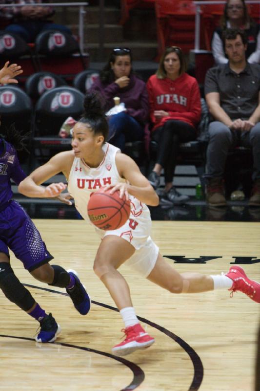 2018-12-15 15:27:00 ** Basketball, Kiana Moore, Utah Utes, Weber State, Women's Basketball ** 