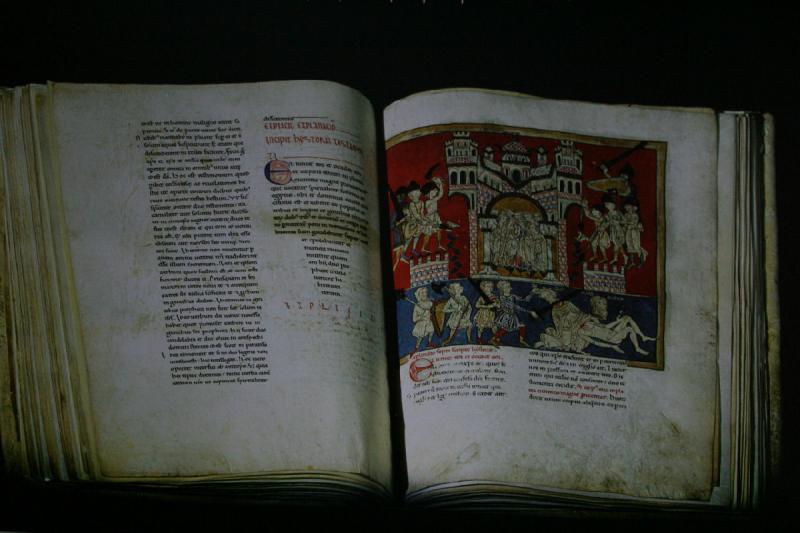 2008-05-20 14:59:36 ** Germany, Kalkriese ** An example of medieval book art.