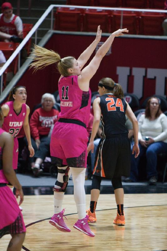 2015-02-22 12:28:40 ** Basketball, Cheyenne Wilson, Oregon State, Taryn Wicijowski, Utah Utes, Women's Basketball ** 
