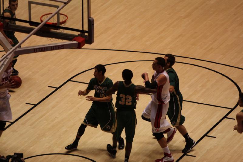2012-11-16 20:11:25 ** Basketball, Men's Basketball, Sacramento State, Utah Utes ** 