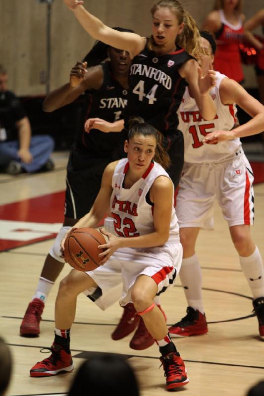 2014-01-10 19:36:40 ** Basketball, Danielle Rodriguez, Michelle Plouffe, Stanford, Utah Utes, Women's Basketball ** 