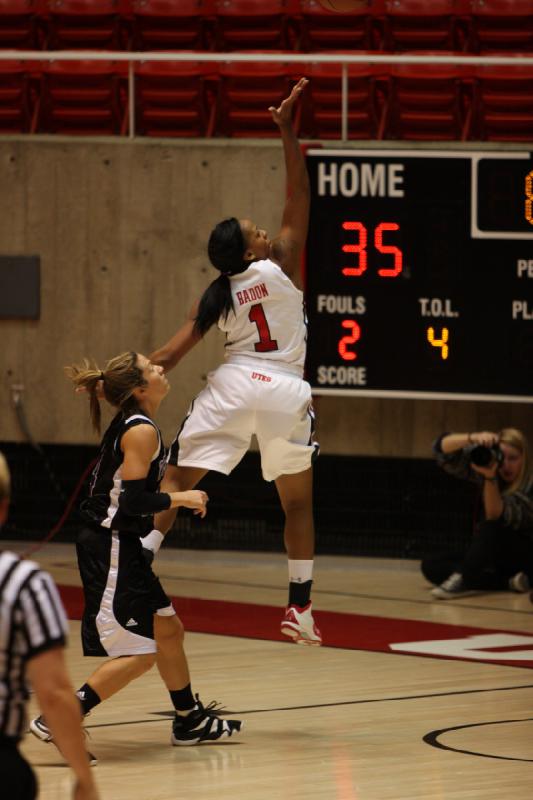 2011-12-01 19:25:07 ** Basketball, Janita Badon, Utah Utes, Weber State, Women's Basketball ** 