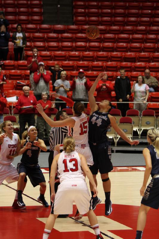 2012-11-27 19:00:31 ** Basketball, Michelle Plouffe, Rachel Messer, Taryn Wicijowski, Utah State, Utah Utes, Women's Basketball ** 