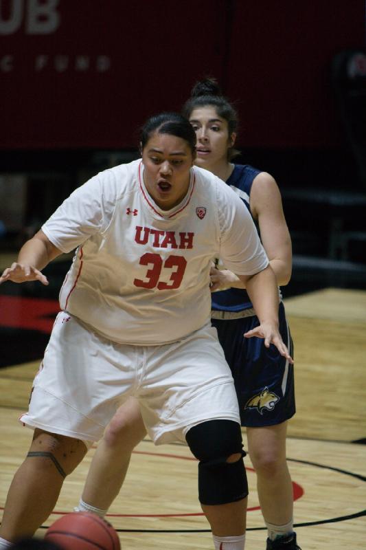 2016-11-12 15:10:52 ** Basketball, Damenbasketball, Joeseta Fatuesi, Montana State, Utah Utes ** 
