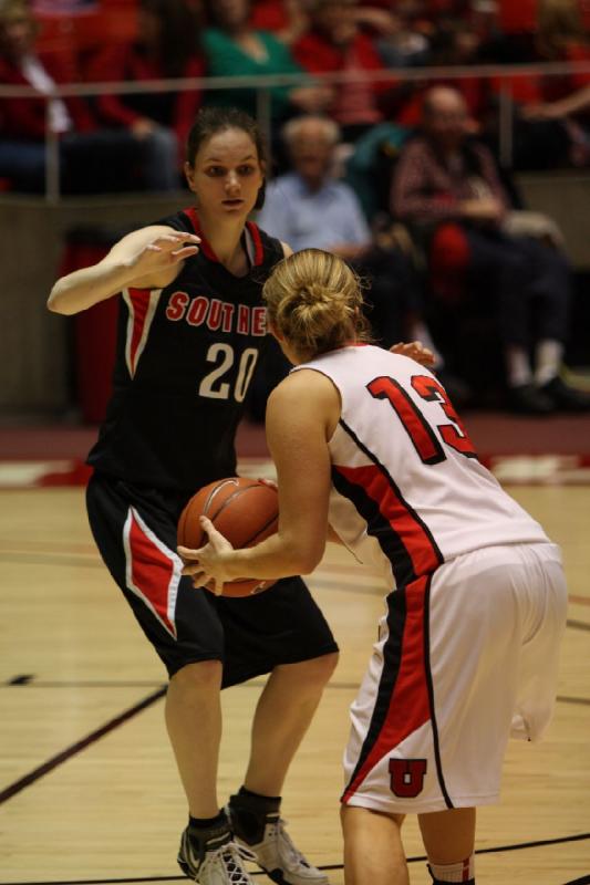 2010-12-20 20:17:56 ** Basketball, Rachel Messer, Southern Oregon, Utah Utes, Women's Basketball ** 