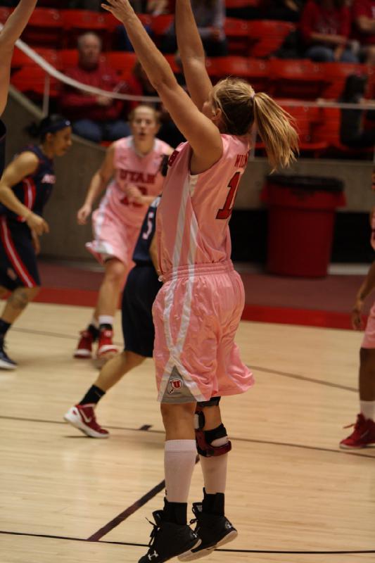 2012-02-11 15:21:42 ** Arizona, Basketball, Damenbasketball, Rachel Messer, Taryn Wicijowski, Utah Utes ** 