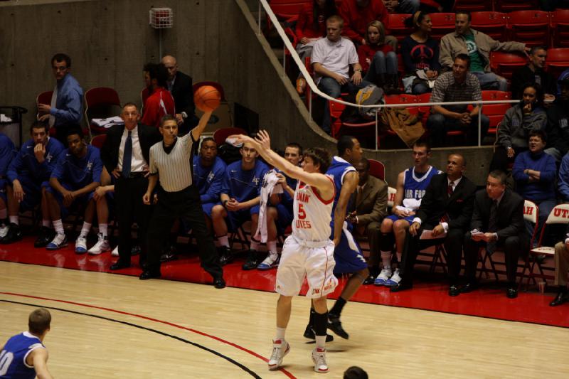 2010-01-23 16:08:18 ** Air Force, Basketball, Herrenbasketball, Luka Drca, Utah Utes ** 