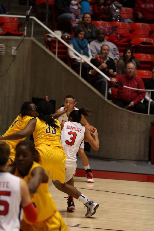 2013-01-04 19:57:01 ** Basketball, Cal, Danielle Rodriguez, Iwalani Rodrigues, Michelle Plouffe, Utah Utes, Women's Basketball ** 