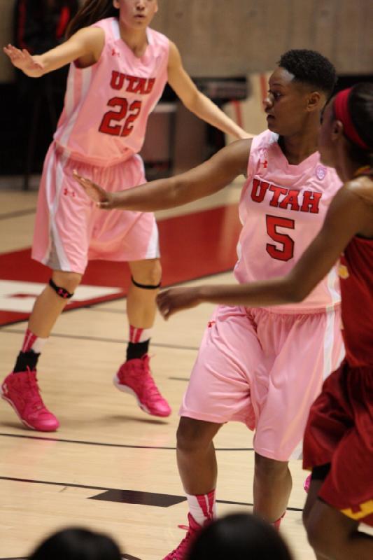 2014-02-27 19:38:57 ** Basketball, Cheyenne Wilson, Damenbasketball, Danielle Rodriguez, USC, Utah Utes ** 