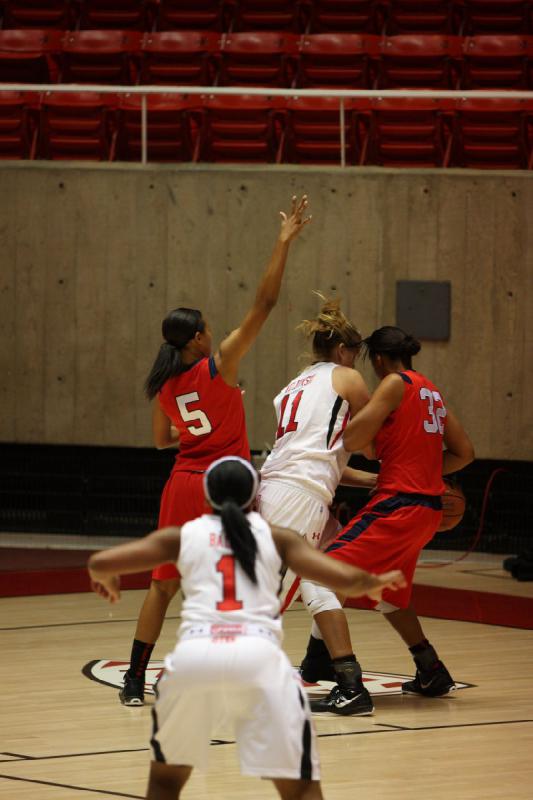 2011-11-05 17:01:25 ** Basketball, Dixie State, Janita Badon, Taryn Wicijowski, Utah Utes, Women's Basketball ** 
