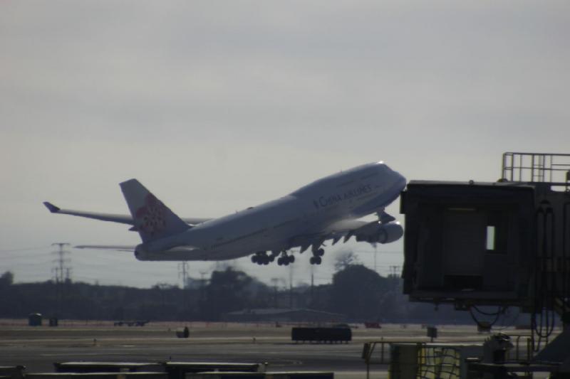 2007-10-14 16:02:38 ** California ** Boeing 747 of China Airlines.