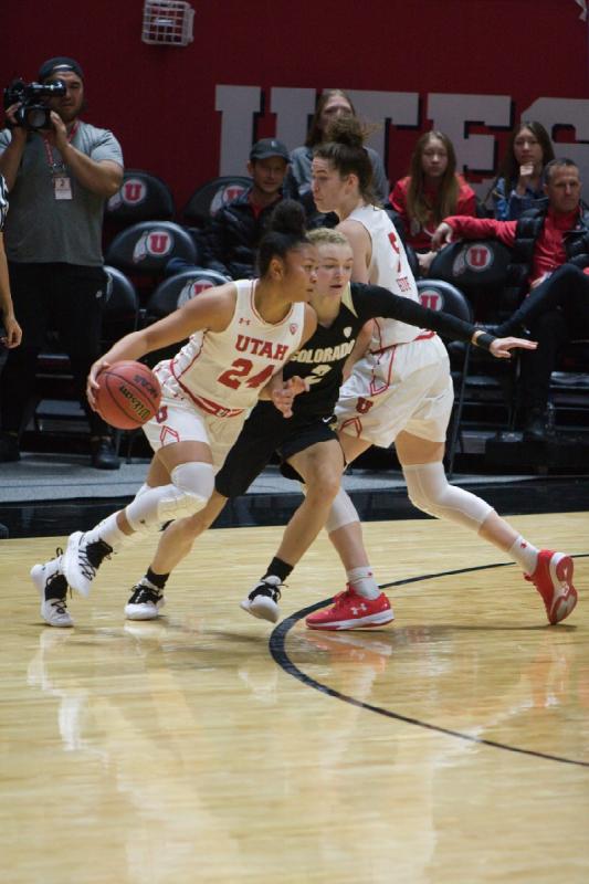 2019-01-18 19:32:54 ** Basketball, Colorado, Damenbasketball, Megan Huff, Sarah Porter, Utah ** 