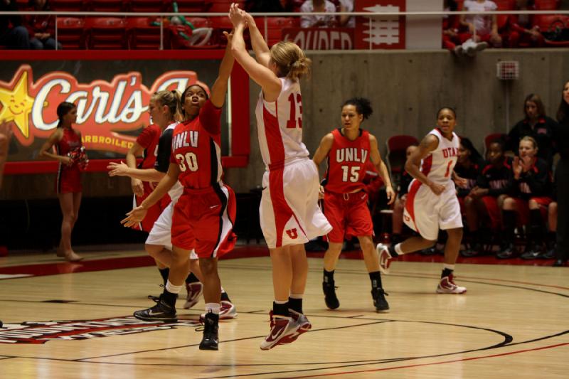 2010-01-16 15:21:26 ** Basketball, Janita Badon, Rachel Messer, Taryn Wicijowski, UNLV, Utah Utes, Women's Basketball ** 