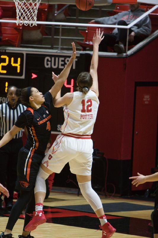 2017-02-19 14:06:06 ** Basketball, Damenbasketball, Emily Potter, Oregon State, Utah Utes ** 