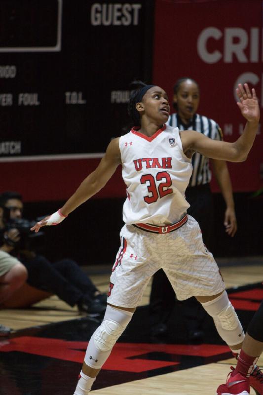 2016-01-29 19:25:43 ** Basketball, Damenbasketball, Tanaeya Boclair, USC, Utah Utes ** 