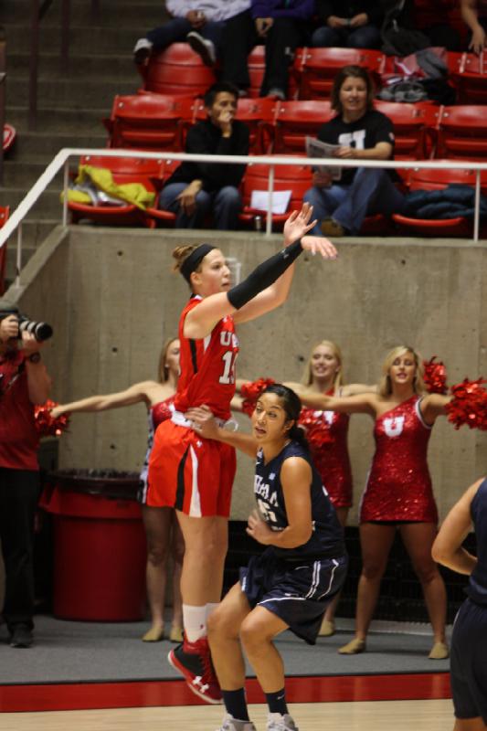 2012-12-08 15:04:26 ** Basketball, BYU, Michelle Plouffe, Utah Utes, Women's Basketball ** 