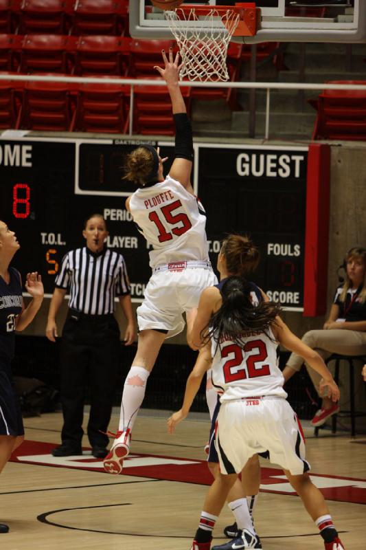 2012-11-01 19:04:13 ** Basketball, Concordia, Danielle Rodriguez, Michelle Plouffe, Utah Utes, Women's Basketball ** 