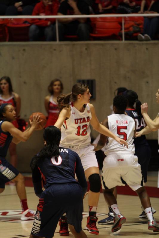 2014-01-26 15:56:47 ** Arizona, Basketball, Cheyenne Wilson, Emily Potter, Utah Utes, Women's Basketball ** 