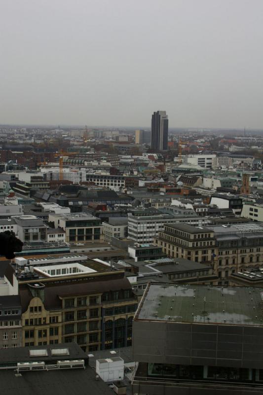 2006-11-25 12:01:26 ** Germany, Hamburg, St. Nikolai ** Parts of Hamburg's downtown area.