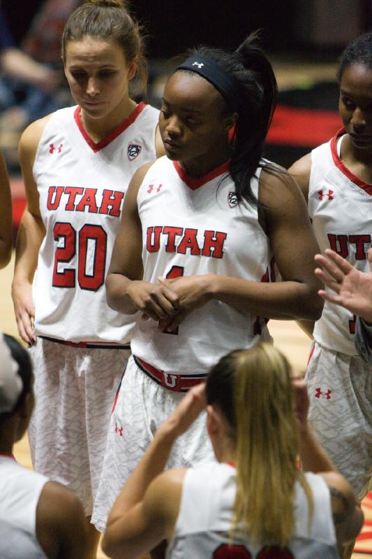 2015-11-17 20:06:05 ** Basketball, Damenbasketball, Gabrielle Bowie, Katie Kuklok, Lamar, Utah Utes ** 