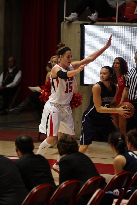 2012-11-01 20:00:40 ** Basketball, Concordia, Damenbasketball, Michelle Plouffe, Utah Utes ** 