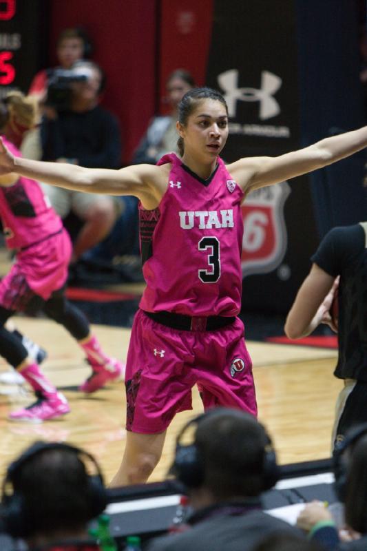 2016-02-04 19:34:09 ** Basketball, Colorado, Damenbasketball, Danielle Rodriguez, Malia Nawahine, Utah Utes ** 