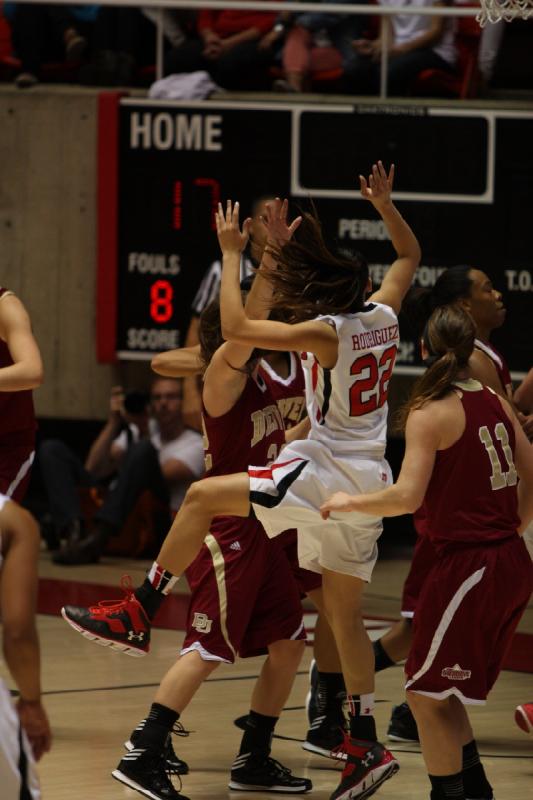2013-11-08 20:55:11 ** Basketball, Danielle Rodriguez, University of Denver, Utah Utes, Women's Basketball ** 