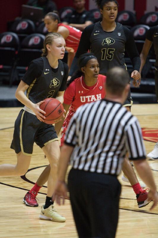 2018-02-01 20:31:20 ** Basketball, Colorado, Daneesha Provo, Erika Bean, Utah Utes, Women's Basketball ** 