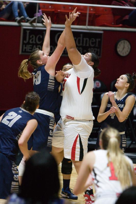 2014-12-03 18:56:27 ** Basketball, Joeseta Fatuesi, Paige Crozon, Utah State, Utah Utes, Women's Basketball ** 