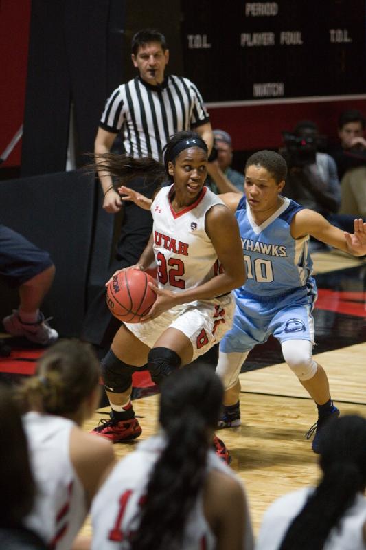 2015-11-06 20:39:20 ** Basketball, Damenbasketball, Fort Lewis College, Tanaeya Boclair, Utah Utes ** 