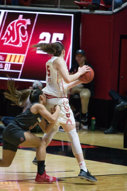 2019-02-24 12:31:55 ** Basketball, Damenbasketball, Megan Huff, Utah Utes, Washington State ** 