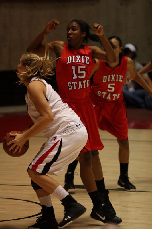 2011-11-05 18:15:17 ** Basketball, Dixie State, Taryn Wicijowski, Utah Utes, Women's Basketball ** 