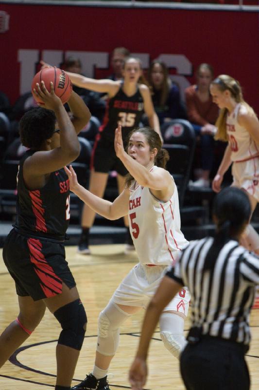 2018-11-26 20:30:27 ** Basketball, Dru Gylten, Megan Huff, Seattle University, Utah Utes, Women's Basketball ** 