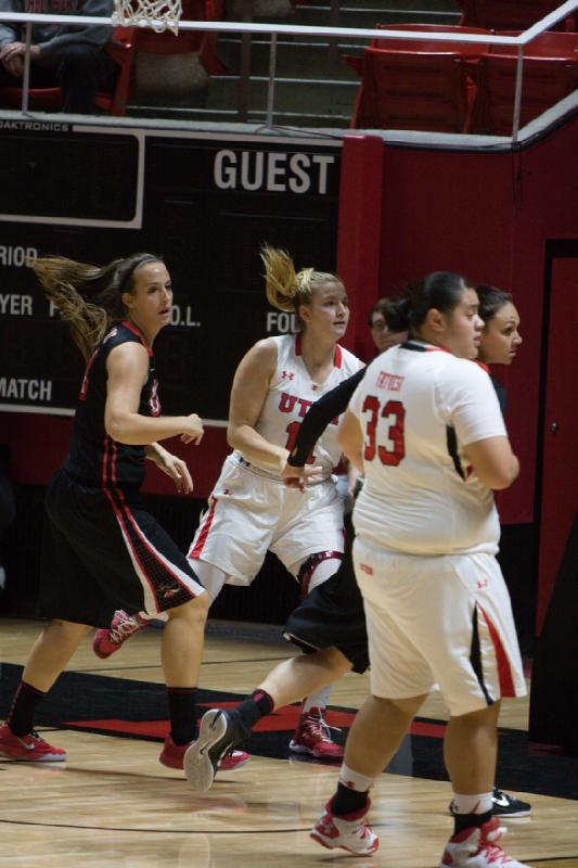 2014-12-06 14:58:43 ** Basketball, Damenbasketball, Joeseta Fatuesi, Taryn Wicijowski, UNLV, Utah Utes ** 