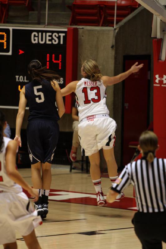 2012-11-01 19:22:18 ** Basketball, Concordia, Rachel Messer, Utah Utes, Women's Basketball ** 