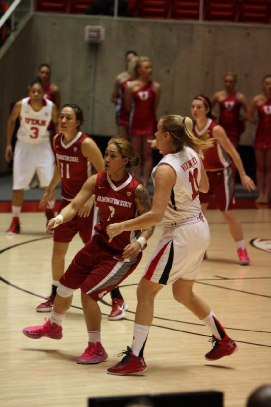 2013-02-24 14:02:06 ** Basketball, Iwalani Rodrigues, Taryn Wicijowski, Utah Utes, Washington State, Women's Basketball ** 
