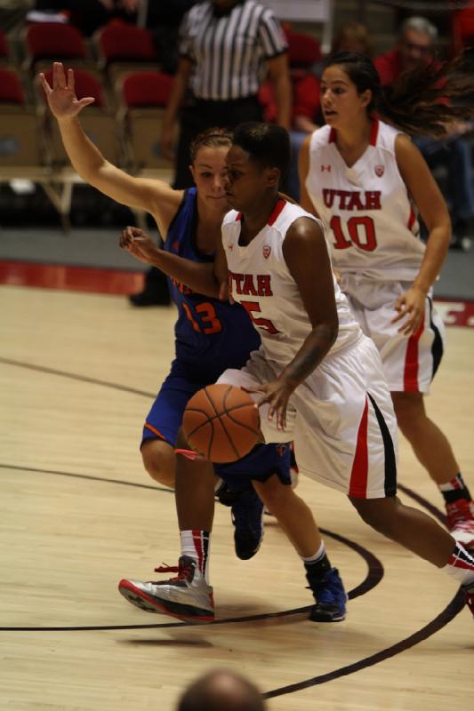 2013-11-01 18:34:37 ** Basketball, Cheyenne Wilson, Damenbasketball, Nakia Arquette, University of Mary, Utah Utes ** 