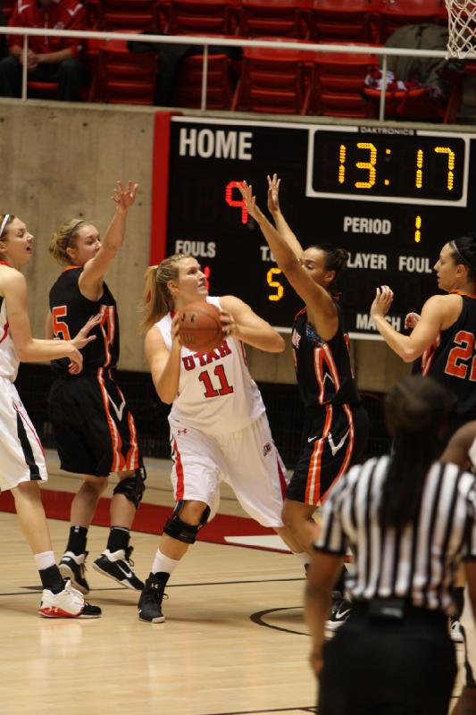 2011-12-06 19:12:54 ** Basketball, Diana Rolniak, Idaho State, Taryn Wicijowski, Utah Utes, Women's Basketball ** 