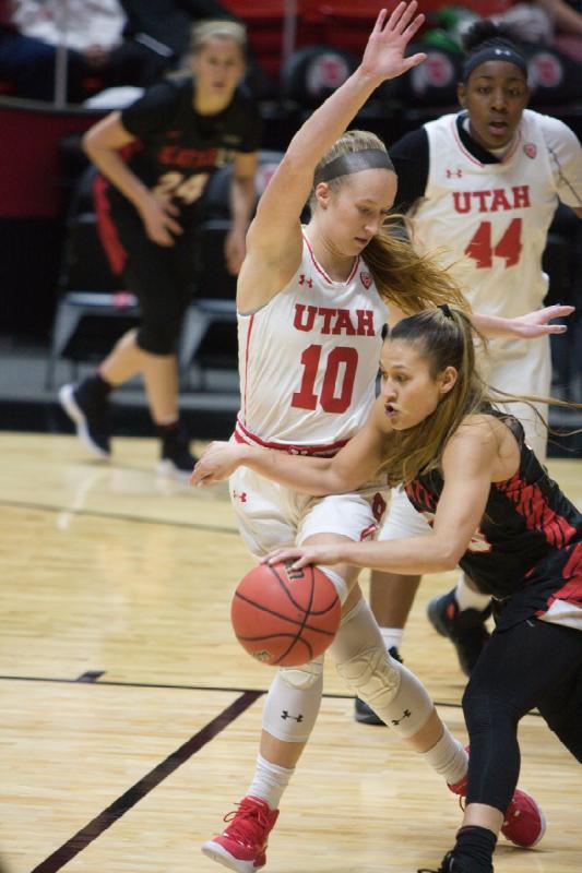 2018-11-26 19:09:30 ** Basketball, Dre'Una Edwards, Dru Gylten, Seattle University, Utah Utes, Women's Basketball ** 