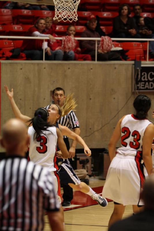 2011-01-01 15:23:53 ** Basketball, Brittany Knighton, Iwalani Rodrigues, Utah State, Utah Utes, Women's Basketball ** 