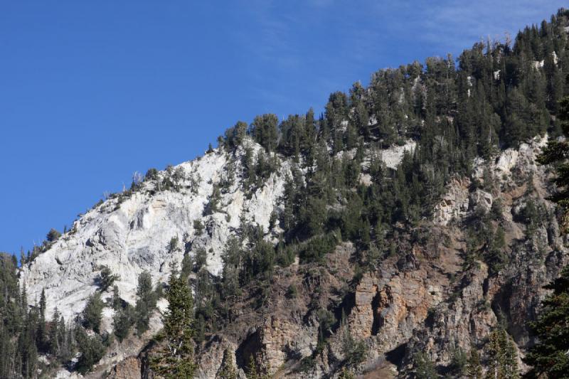 2008-10-25 15:37:09 ** Little Cottonwood Canyon, Snowbird, Utah ** Berge bei Snowbird.