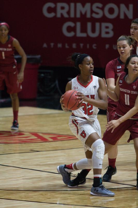 2016-01-02 17:07:53 ** Basketball, Damenbasketball, Tanaeya Boclair, Utah Utes, Washington State ** 