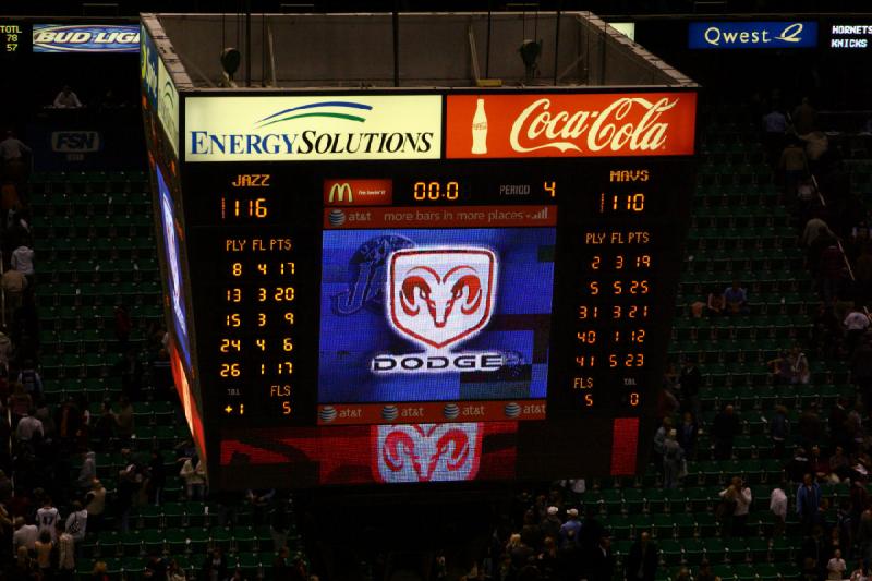 2008-03-03 21:33:44 ** Basketball, Utah Jazz ** Spielstand am Ende. Utah Jazz haben gegen die Dallas Mavericks mit 116:110 gewonnen.