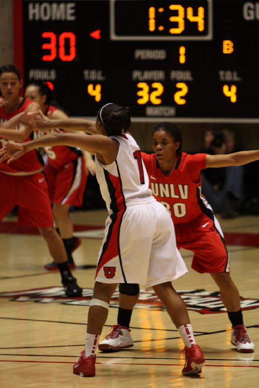 2011-02-01 20:38:40 ** Basketball, Janita Badon, UNLV, Utah Utes, Women's Basketball ** 