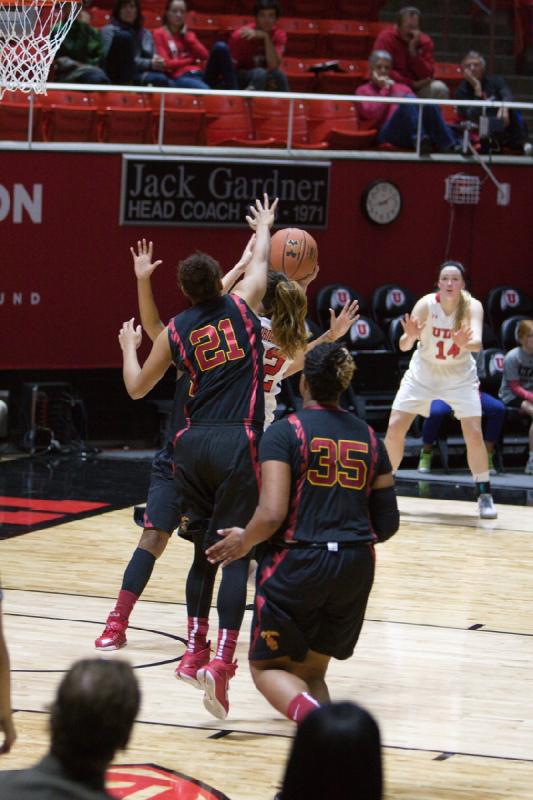 2015-01-11 13:43:05 ** Basketball, Danielle Rodriguez, Paige Crozon, USC, Utah Utes, Women's Basketball ** 