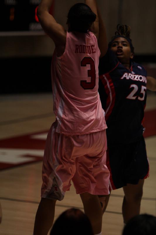 2012-02-11 15:32:28 ** Arizona, Basketball, Damenbasketball, Iwalani Rodrigues, Utah Utes ** 