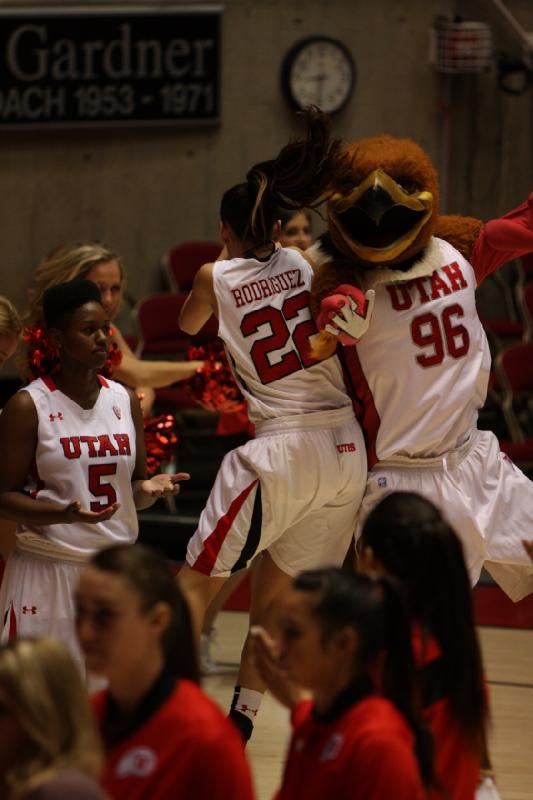 2013-11-08 20:29:43 ** Basketball, Cheyenne Wilson, Danielle Rodriguez, Swoop, University of Denver, Utah Utes, Women's Basketball ** 