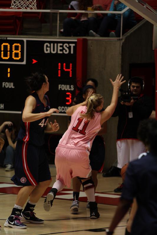 2012-02-11 14:17:05 ** Arizona, Basketball, Taryn Wicijowski, Utah Utes, Women's Basketball ** 