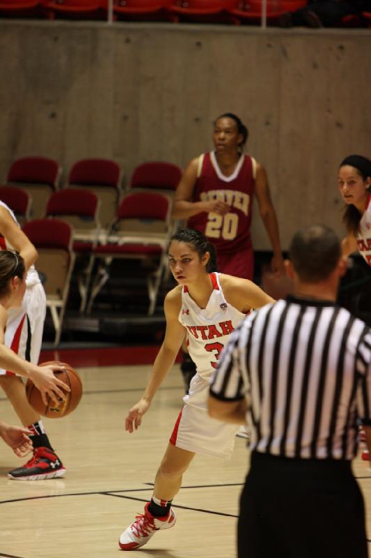 2013-11-08 21:34:02 ** Basketball, Malia Nawahine, Nakia Arquette, University of Denver, Utah Utes, Women's Basketball ** 